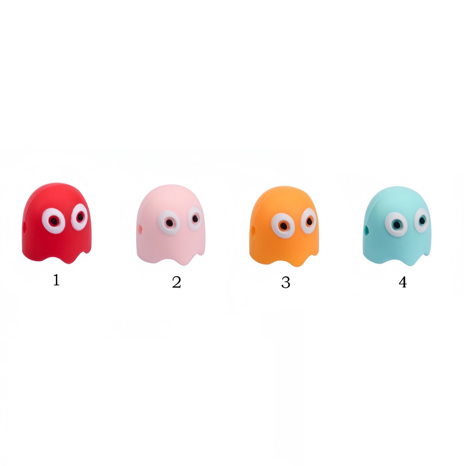 3D Cute Pac-Man Ghost – Craftspace